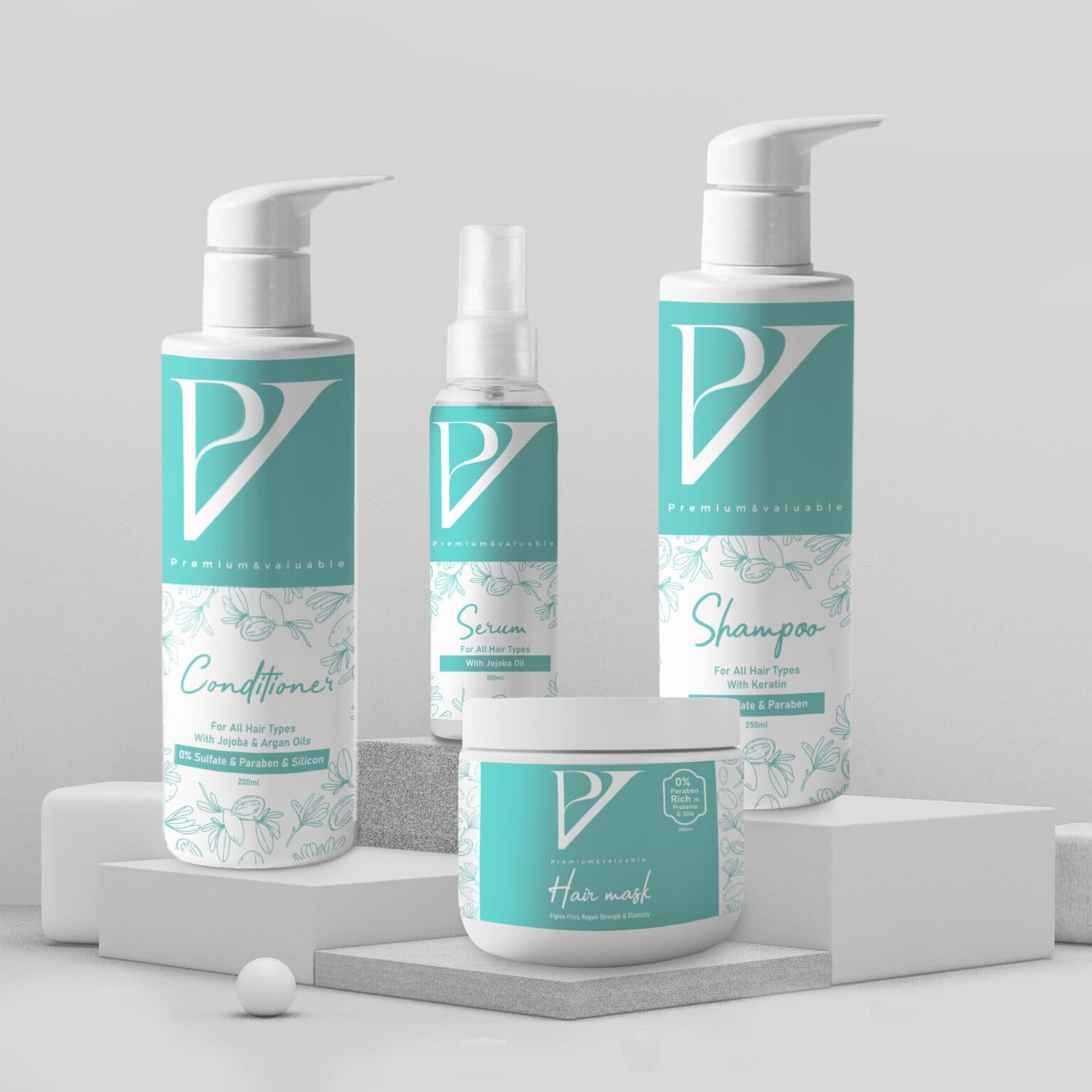 The Premium & Valuable hair care line